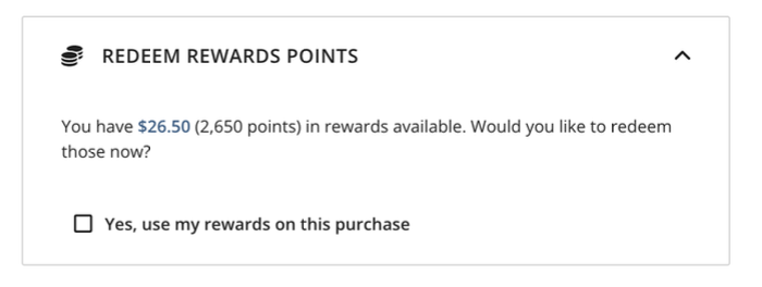 Rewards screenshot